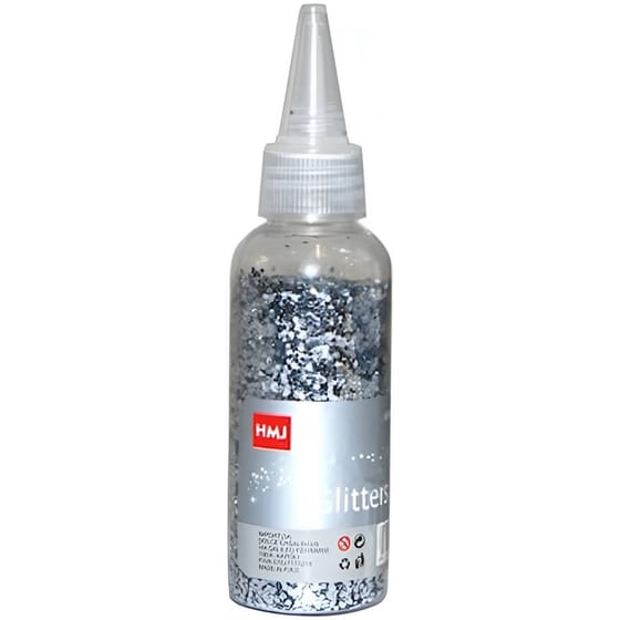 Glitter Νιφάδες Anhui Tianhui 30g Ασημί (1 Τεμάχιο) image 0