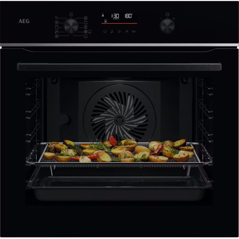 AEG TS6PB531AB 71 Lt Μαύρο Εντοιχιζόμενος Φούρνος Άνω Πάγκου