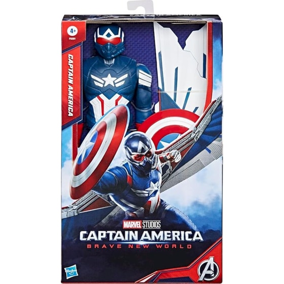 Hasbro Φιγούρα Marvel Avengers Deluxe Captain America Brave New World (30cm) image 0