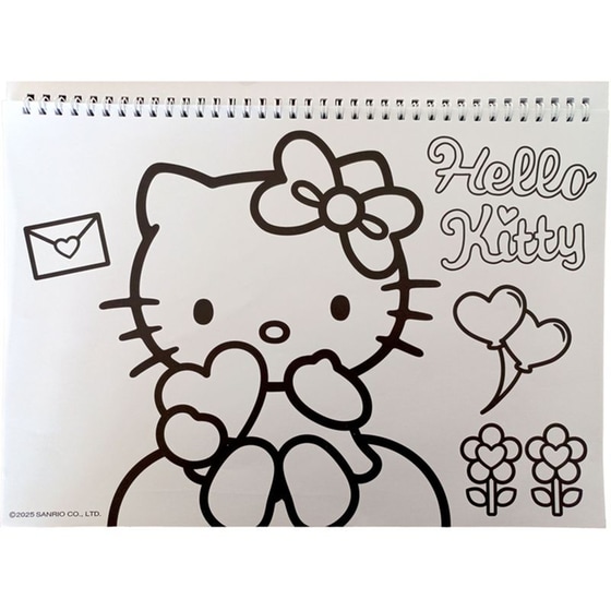 Μπλοκ Ζωγραφικής Gim A4 Hello Kitty image 4