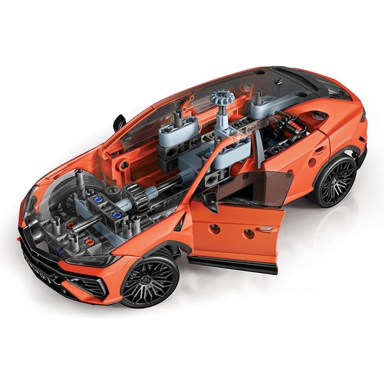 AS Company Clementoni Εργαστήριο Μηχανικής Μαθαίνω και Δημιουργώ Build Lamborghini Urus SE image 2