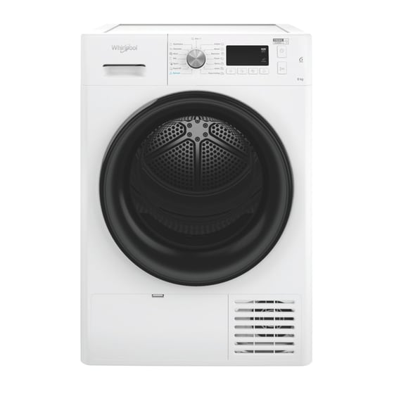 WHIRLPOOL FFTM1182BEER 8kg A++ με Αντλία Θερμότητας Λευκό Στεγνωτήριο Ρούχων image 0