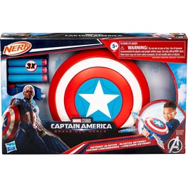 Nerf Εκτοξευτής Marvel Studios Captain America Brave New World: Skyshot Blaster (F9302)