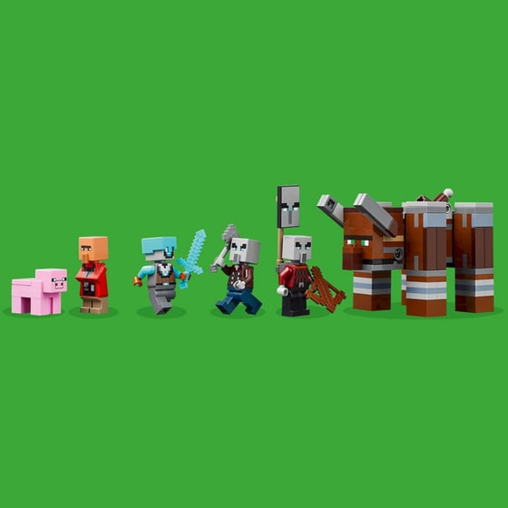 LEGO® Minecraft® The Pillager Outpost and Ravager (21278) image 16