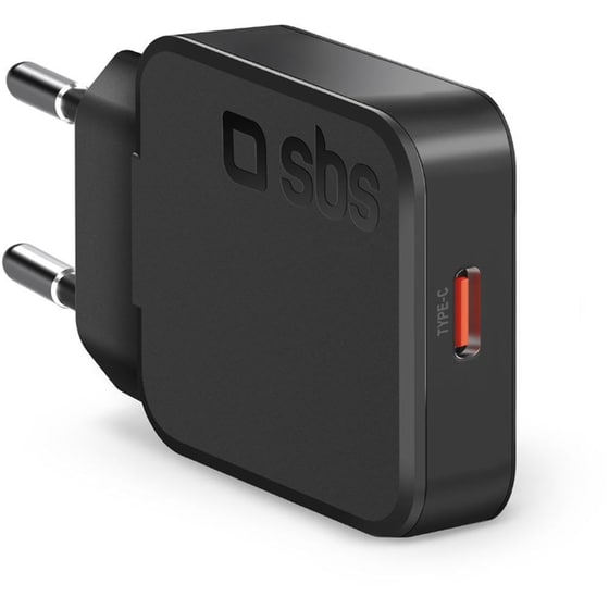 Φορτιστής Πρίζας SBS Slim Wall Charger USB-C 20W - Black image 0