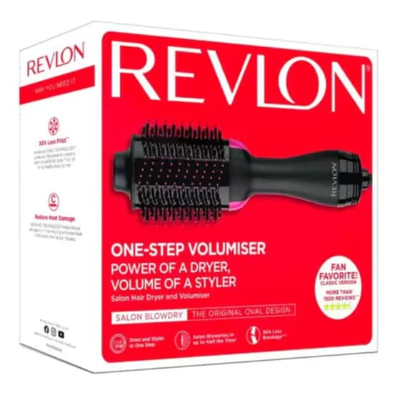 Ηλεκτρική Βούρτσα REVLON One Step RVDR5222 1100 W Μαύρο image 1