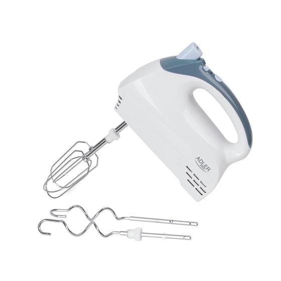 ADLER AD-4202 300 W Λευκό Μίξερ Χειρός Με Κάδο image 4