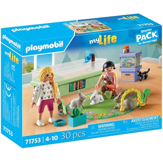 PLAYMOBIL® Starter Pack Παίζοντας Με Τα Κουνελάκια (71753) image 0