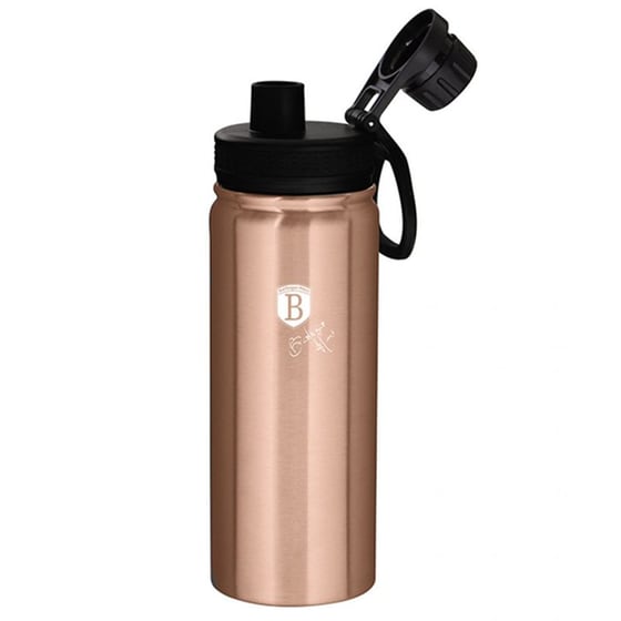Μπουκάλι Θερμός Berlinger Haus Ανοξείδωτο Metallic Line Rose Gold 540ml image 2