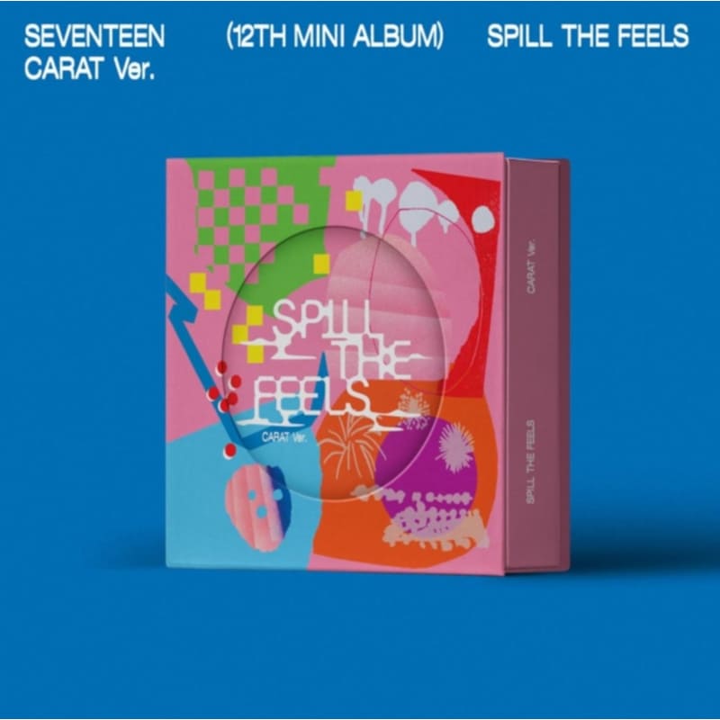 SEVENTEEN 12th Mini Album SPILL THE FEELS (Carat Ver.)