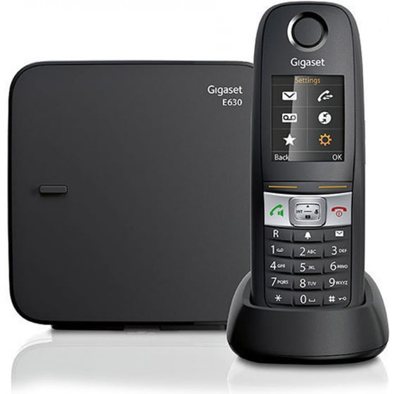 Ασύρματο Τηλέφωνο Gigaset E630 - Black image 0