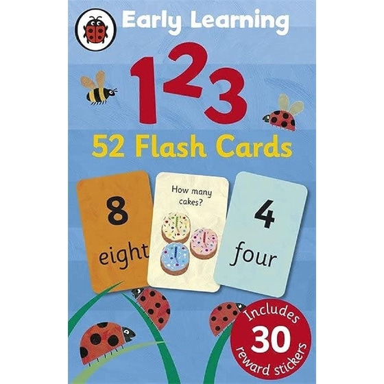 Ladybird Early Learning: 123 flash cards image 0