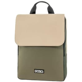Τσάντα Πλάτης Polo Breeze Μπεζ-Λαδί