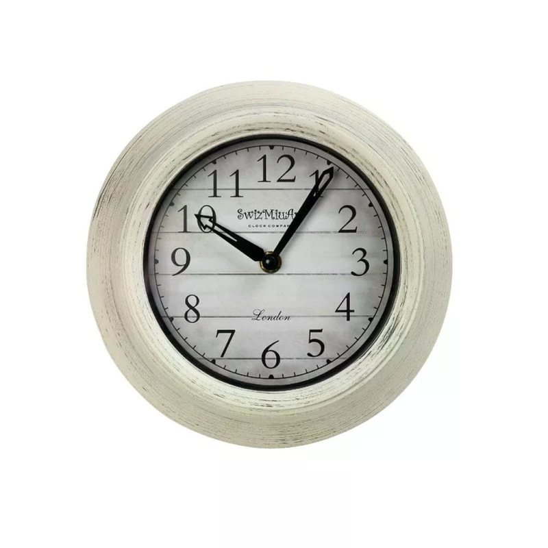 Αναλογικό Ρολόι Espiel Τοίχου Φ23.2×5.4 cm – Μπεζ