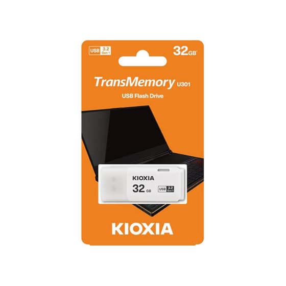 Usb Stick Kioxia Hayabusa 32GB 3.1 Λευκό image 1