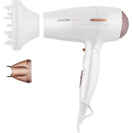 Σεσουάρ Μαλλιών Ταξιδίου 2000w Sencor Shd 7200gd Λευκό/ Χρυσό