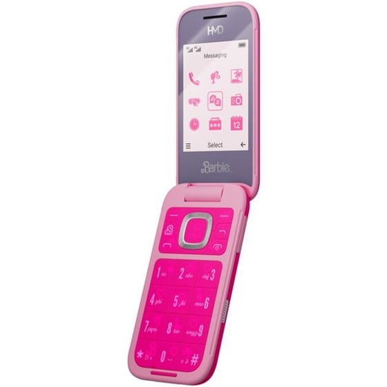 HMD Barbie Phone 4G Dual Sim - Power Pink image 3