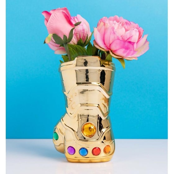 Διακοσμητικό Βάζο Half Moon Bay Infinity Gauntlet Κεραμικό - Πολύχρωμο image 1