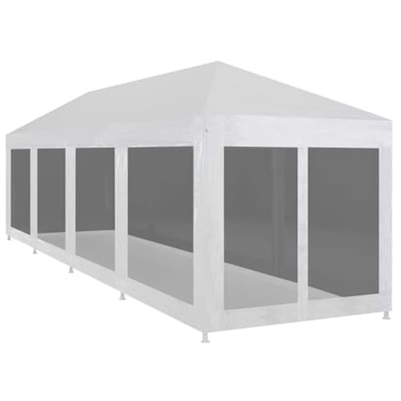 VIDAXL Τέντα Vidaxl Χάλυβας 12x3cm - Λευκό