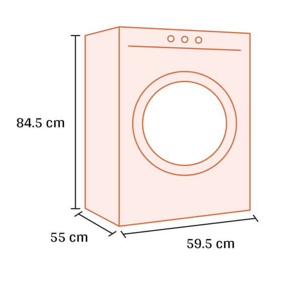 HISENSE WF3S9043BW3 9 kg 1.400 Στροφές Λευκό με Wi-Fi Πλυντήριο Ρούχων image 1