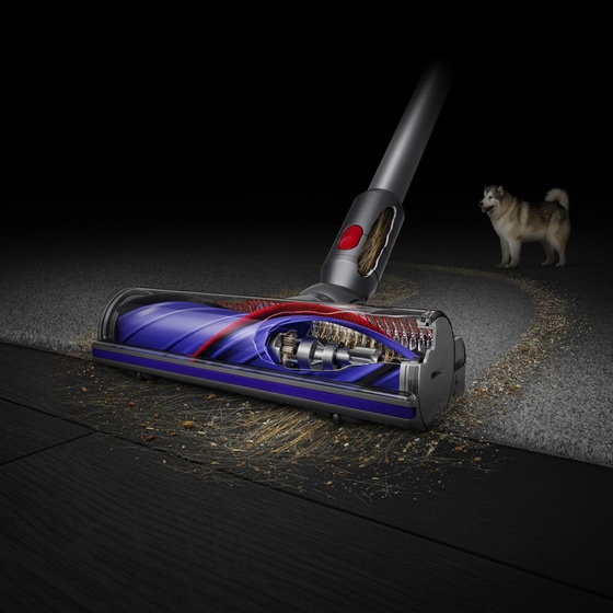 DYSON V8 ORIGIN 21.6 V 0.54 L Ασημί/Μωβ  Σκούπα Stick image 7
