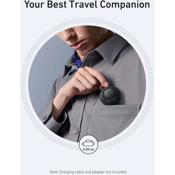 Ασύρματος Φορτιστής ANKER MagGo UFO 3 in 1 Charger Foldable 15W - Black image 5