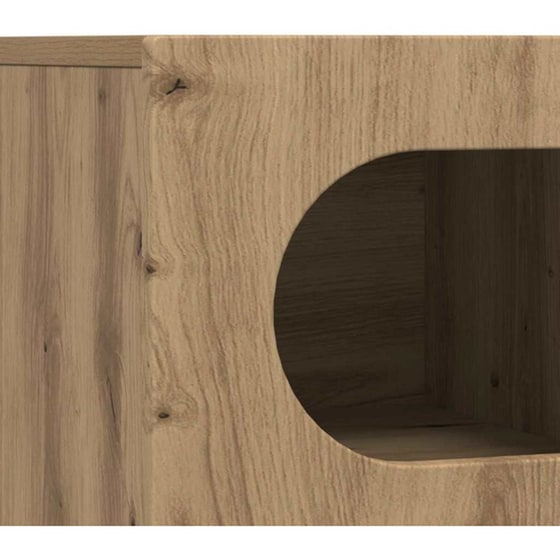 Έπιπλο Τηλεόρασης VidaXL ELST 60 x 35 x 40 cm - Artisan Δρυς image 6