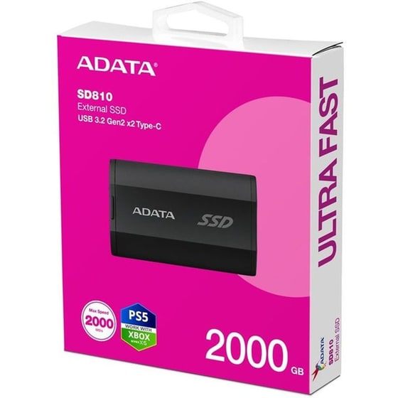 Εξωτερικός Σκληρός Δίσκος SSD Adata SD810 2TB 2.5" USB 3.2, USB Type-C image 5