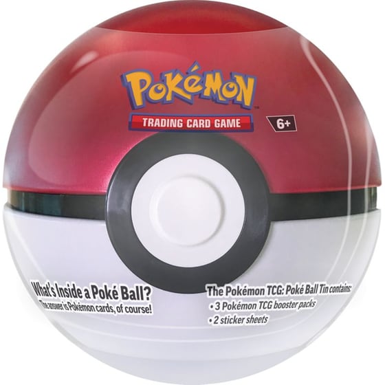 Κάισσα Κάρτες Pokémon Ball Tin 2024 (5 Σχέδια) image 2