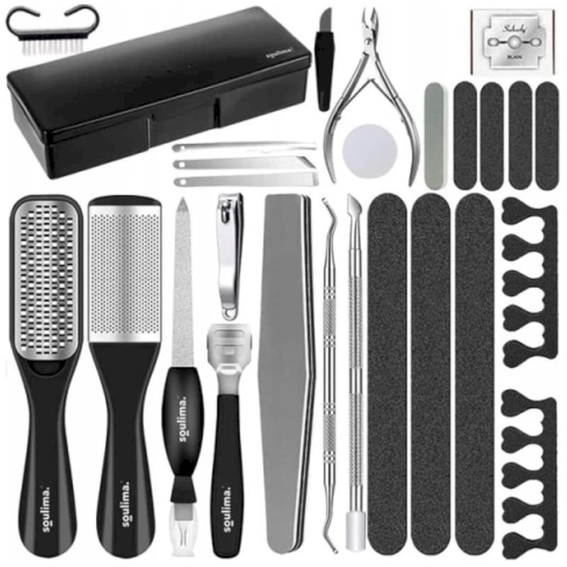 Σετ Εργαλεία Πεντικιούρ SOULIMA 26 Τμχ 21447