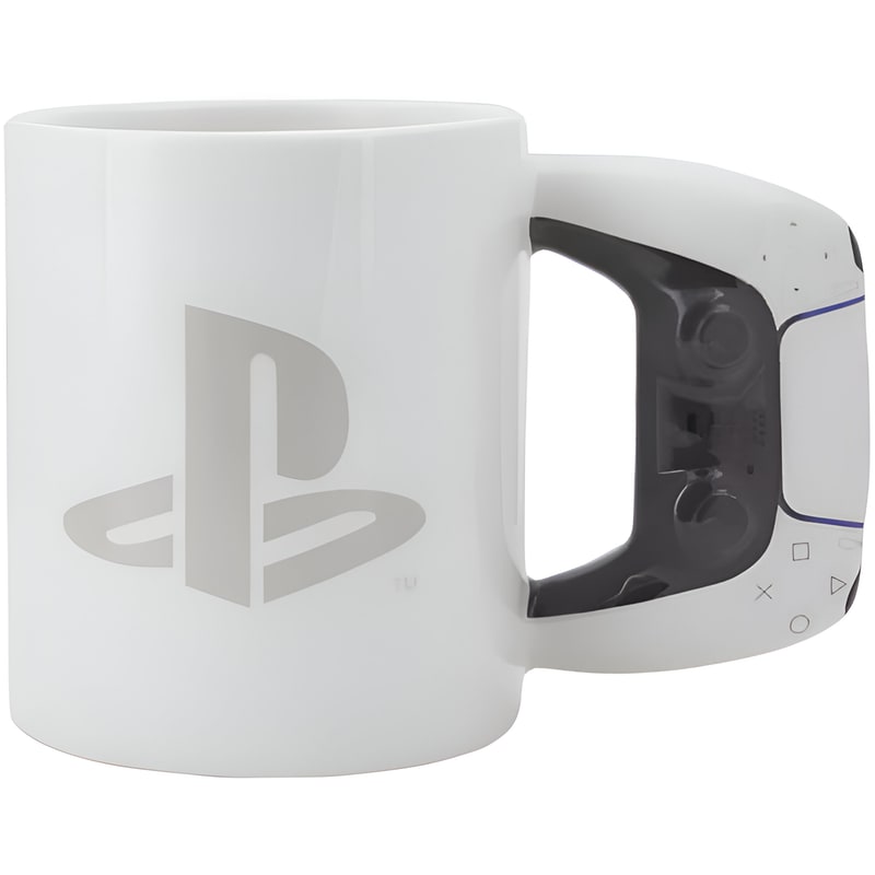 Κούπα Paladone Playstation Shaped PS5 Κεραμική 480 ml - Λευκό