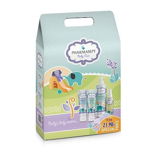 Pharmasept Baby Care Mild Bath Και Extra Calm Cream Και Natural Oil Και Soothing Cream image 0