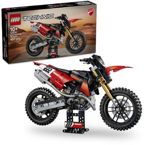 LEGO® Technic™ Ducati Desmo450 MX Factory Motorcycle (42238) image 6