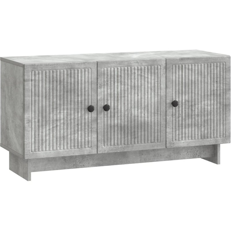 Έπιπλο Τηλεόρασης VidaXL 99x34.5x50 cm - Γκρι Σκυροδέματος