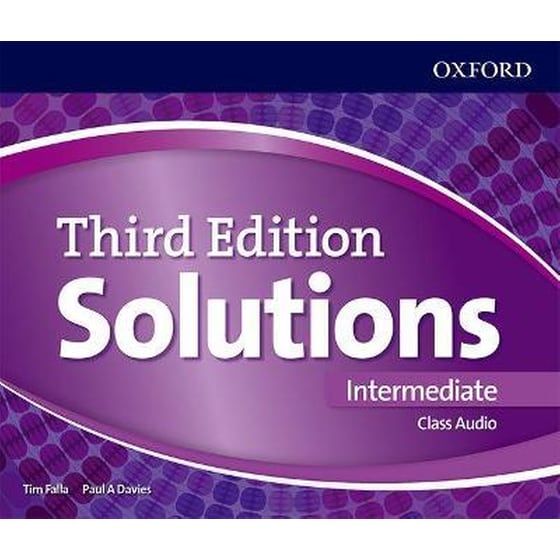 Solutions: Intermediate: Class Audio CDs image 0
