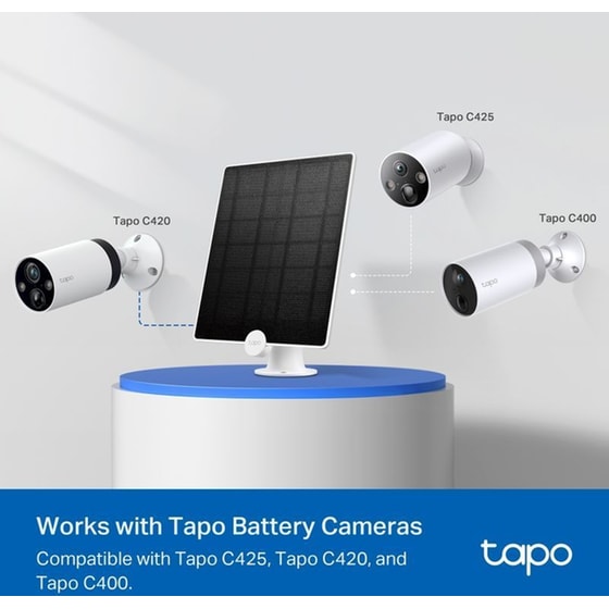 TP-Link Tapo A200 ενσύρματο ηλιακό πάνελ 4.5W image 3