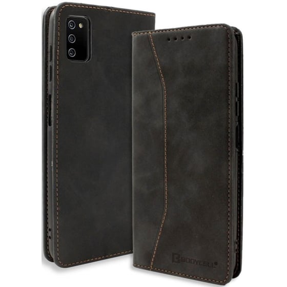 Θήκη Samsung Galaxy A03s - Bodycell Book Case Πορτοφόλι - Black (5206015067204) image 0