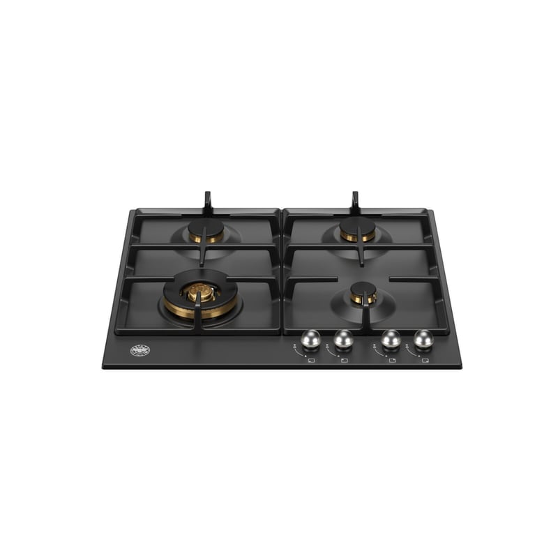LA GERMANIA BERTAZZONI P604LHERNE(GN) 60.2 cm Μαύρο Εστία Φυσικού Αερίου