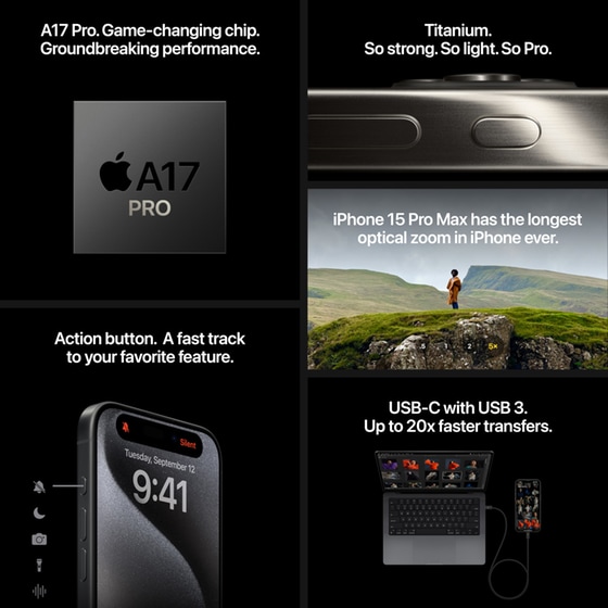 Apple iPhone 15 Pro Max 1TB - Natural Titanium image 7