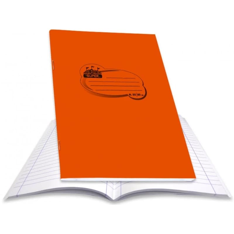SKAG Τετράδιο Καρφίτσα SKAG Β5 Super Πορτοκαλί 50 Φύλλων (1 Τεμάχιο)