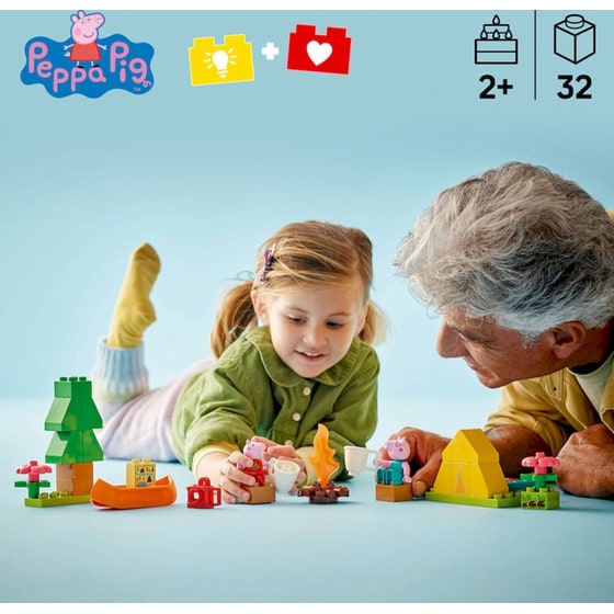 LEGO® DUPLO® Πέππα το Γουρουνάκι - Ταξίδι για Κάμπινγκ (10452) image 1