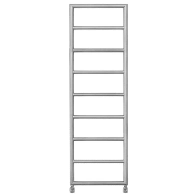 THERMO Tempo Πετσετοκρεμάστρα Μπάνιου 400W Ασημί