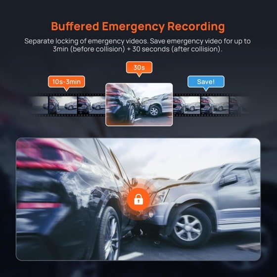 Dash Camera 70mai A800SE-1 2160p - Μαύρο image 6