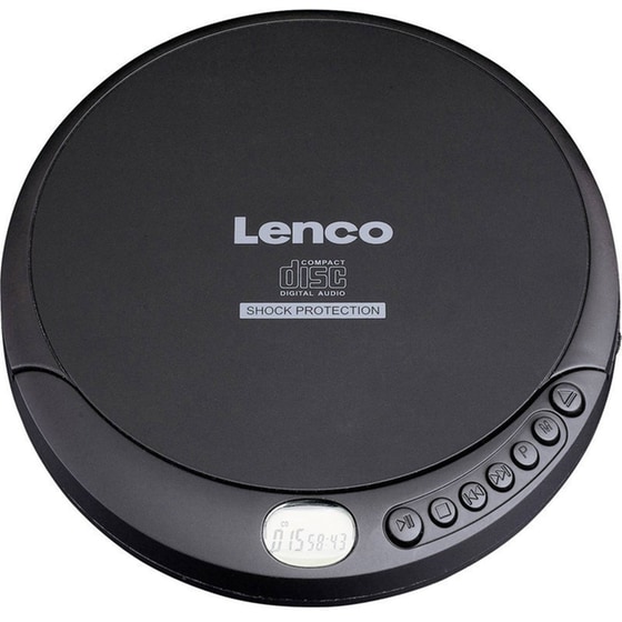 Φορητό CD Player Lenco CD-200 - Μαύρο image 0