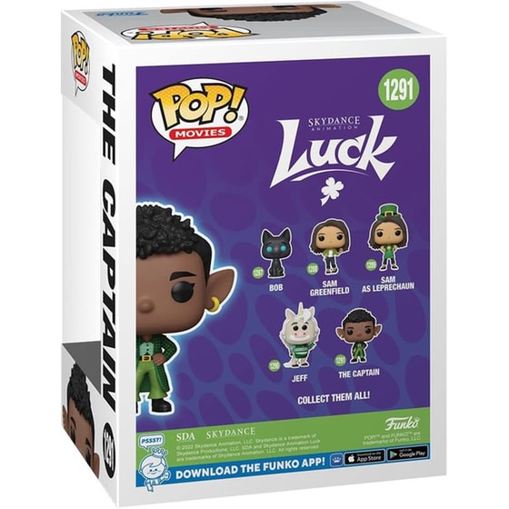 Funko Pop! Movies - Luck - The Captain #1291 image 1