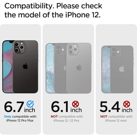 Θήκη Apple iPhone 12 Pro Max - Spigen Liquid Air - Matte Black image 1