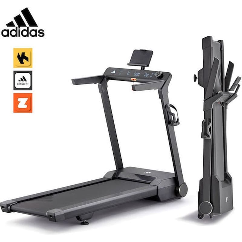 Adidas T-24c Ηλεκτρικός Αναδιπλούμενος Διάδρομος Γυμναστικής 2hp για Χρήστη έως 110kg