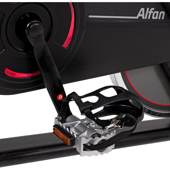 Ποδήλατο Γυμναστικής Spin Bike Alfan - Μαύρο/Κόκκινο image 6