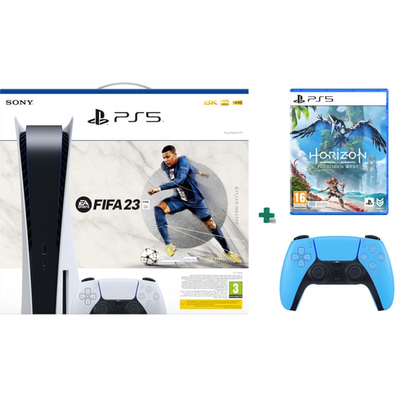 Sony PlayStation 5 - FIFA 23 Bundle & DualSense Wireless Controller Ice ...