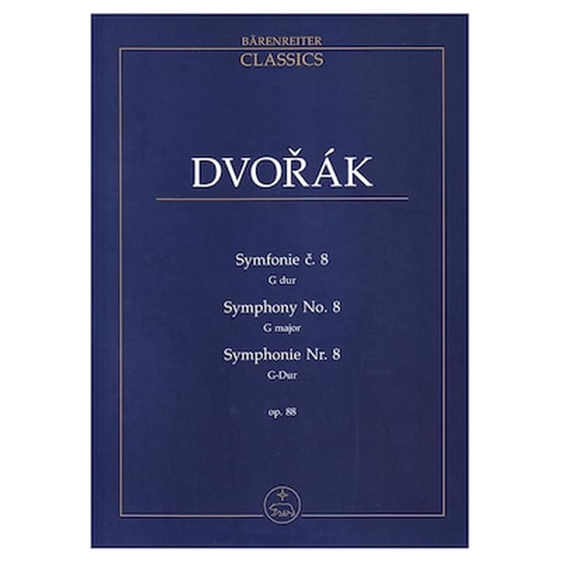 BARENREITER Dvorak - Symphony Nr.8 [pocket Score]